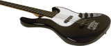 Basse Électrique Eko JB100 Black - Type Jazz Bass
