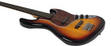 Basse Électrique Eko JB100 Sunburst - Type Jazz Bass