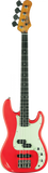 Basse Électrique Eko VPJ280 Relic Fiesta Red - Style Precision/Jazz