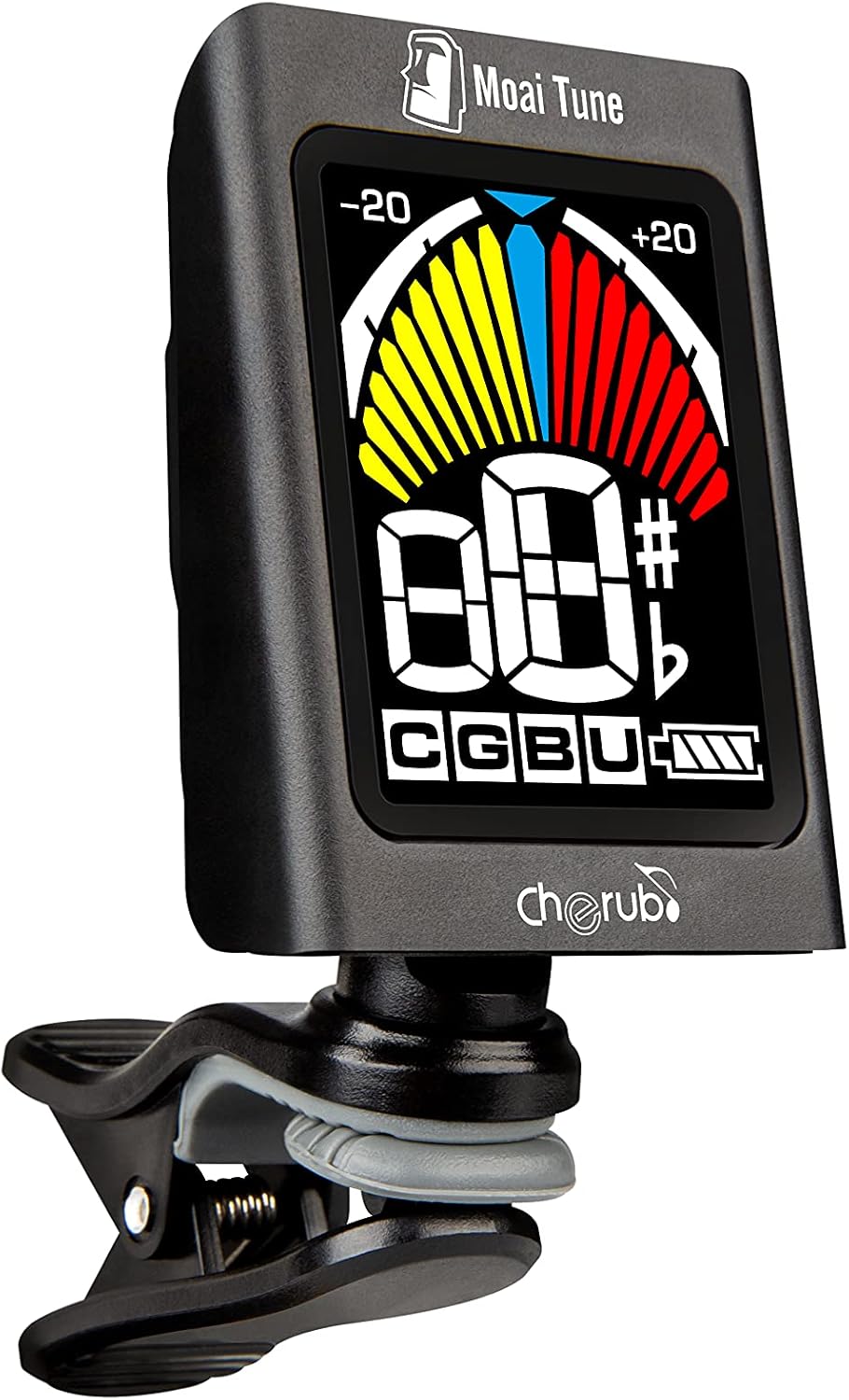 Accordeur Pince Cherub WST-680 avec Porte-Médiator.