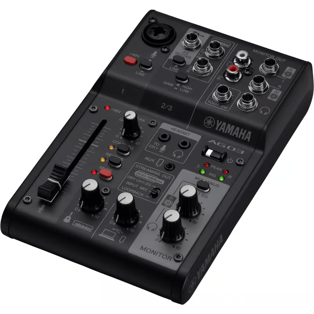 Table de mixage YAMAHA AG03 MK2 BK - SOLISTOS