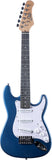 EKO GEE ST100 Guitare Électrique 3/4 Bleu