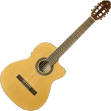 EKO GEC VIBRA150CW - Guitare Classique 4/4 Électro - Pan Coupé