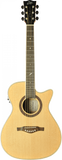 Eko ONE 018CW Auditorium Cutaway Natural - Guitare Folk Électro-Acoustique