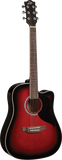Eko Ranger 6 CE Red Sunburst - Guitare Électro-Acoustique Folk