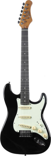 Eko ST300 Black : Guitare Électrique Style Stratocaster