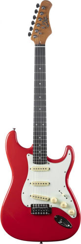 Eko ST300 Fiesta Red : Guitare Électrique Style Stratocaster