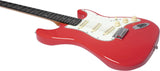 Eko ST300 Fiesta Red : Guitare Électrique Style Stratocaster