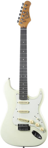 Eko ST300 Olympic White Guitare Électrique Style Stratocaster
