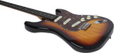 Eko ST400 Sunburst  Guitare Électrique Type Stratocaster HSS