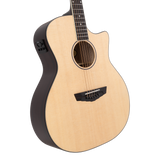 Guitare 12 cordes D'Angelico Premier Gramercy LS Aged Mahogany