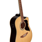 Guitare Électro-Acoustique Eko Ranger 6 CE Natural.
