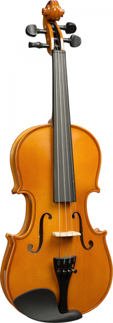 Herald Violon Massif 4/4 Touche Ébène