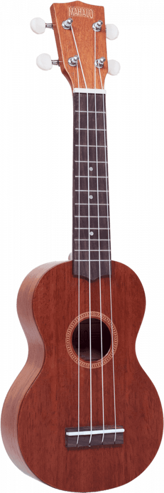 Ukulélé Mahalo Java Soprano Transparent Brown + Housse.