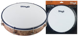 Tambour à main accordable en plastique 10" - Stagg