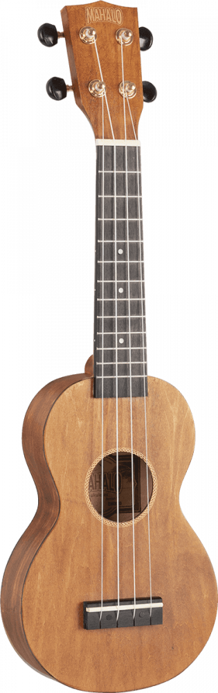 Ukulélé Mahalo Soprano Slim Naturel Satin + Housse.