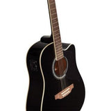 Guitares électro acoustiques Eko Ranger 6 Ce Noire - SOLISTOS