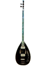 Saz Baglama Électrique Professionnel - Noyer & Nacre