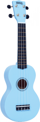 Ukulélé Soprano Mahalo Rainbow Light Blue + Housse.