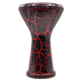 Darbouka Confort Vatan Black Cracked Red VD7005 - SOLISTOS
