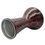 Darbouka Confort Vatan Black Cracked Red VD7005 - SOLISTOS