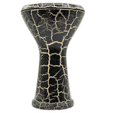 Darbouka Confort Vatan Black Cracked White VD7006 - SOLISTOS