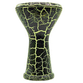 Darbouka Confort Vatan Black Cracked Yellow VD70011 - SOLISTOS