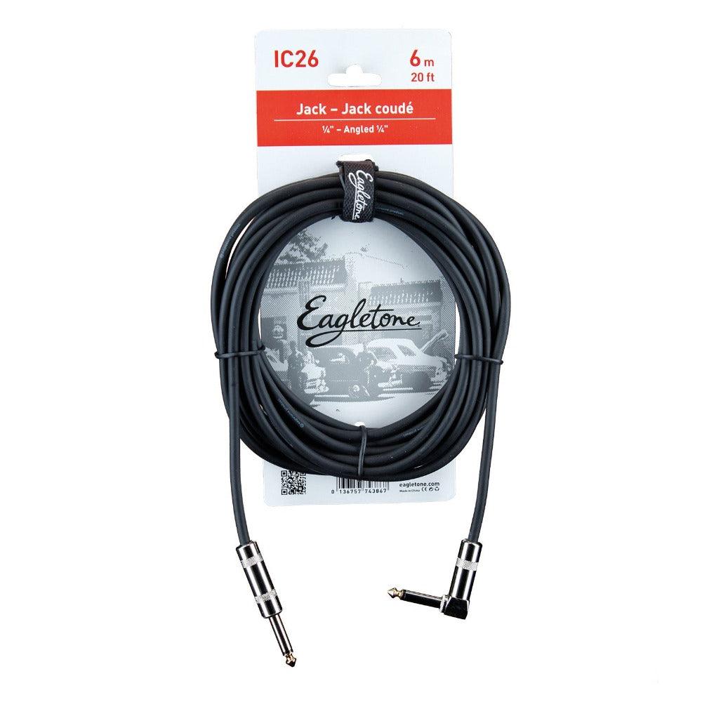Câble Eagletone IC26 - JACK COUDE / JACK - 6M - SOLISTOS