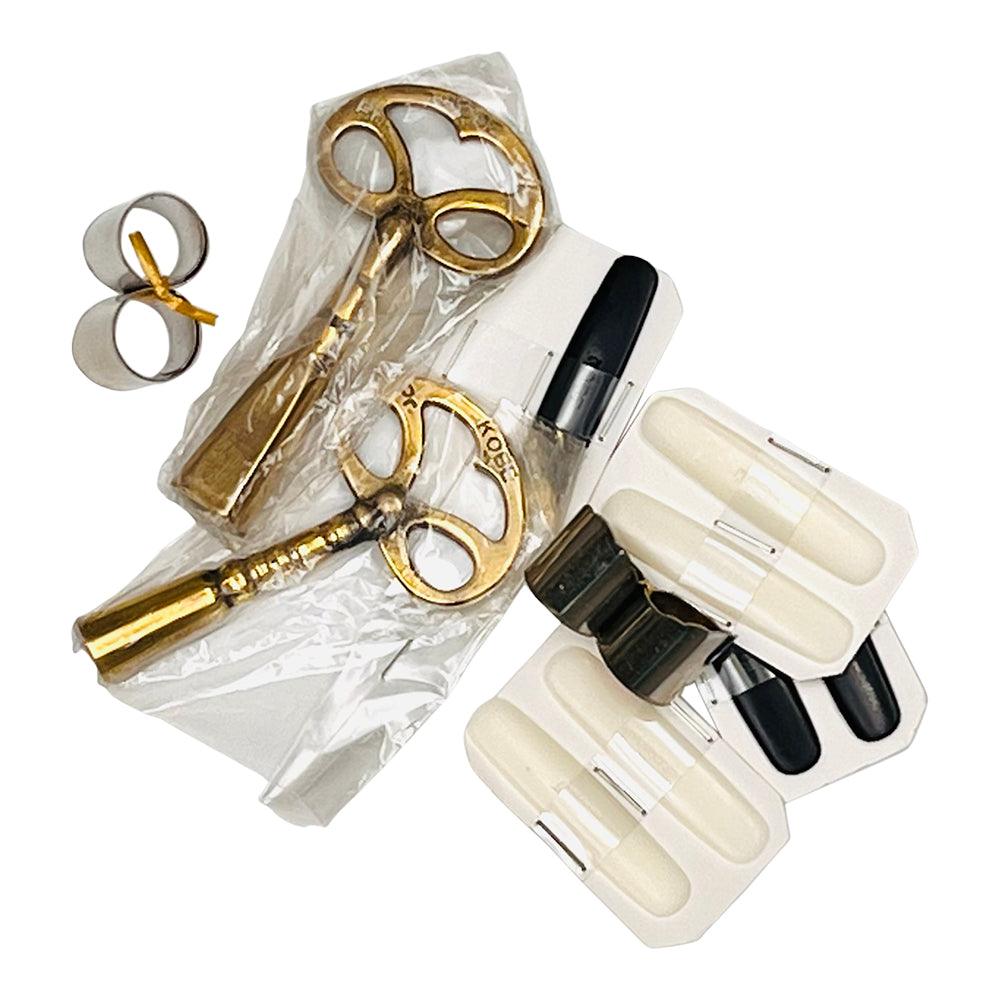 SET 1 Clé accordage + 2 anneaux + 2 plectres pour kanun turc - SOLISTOS