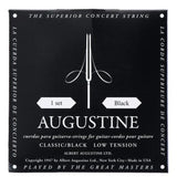 Augustine Jeu de cordes guitare Classique - Noir - SOLISTOS