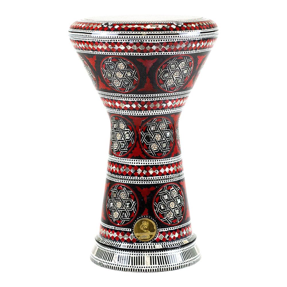 Darbouka sombati pelsadaf rouge - SOLISTOS