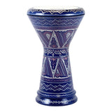 Darbouka sombati univers bleu - SOLISTOS