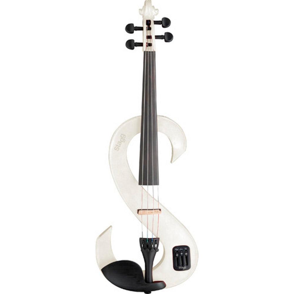 Violon électrique STAGG SET EVN 4/4 BLANC - SOLISTOS