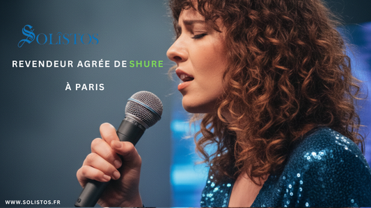 Solistos magasin revendeur de micro Shure