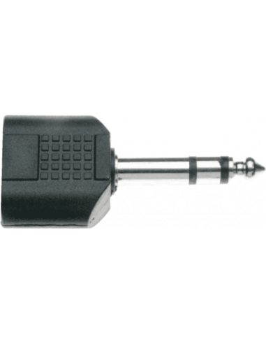 Adaptateur Jack 6.35mm - 2x Jack 6.35mm - AD07-ST (Lot de 2)