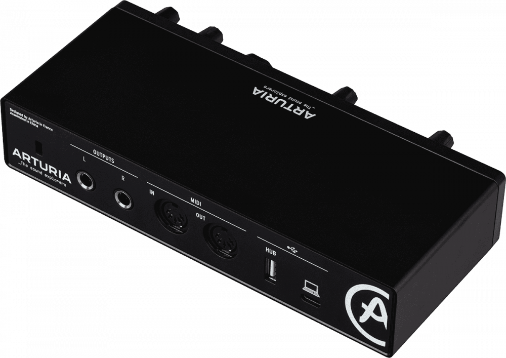 Arturia MiniFuse 2 Noire - Interface Audio USB 2 Canaux avec MIDI