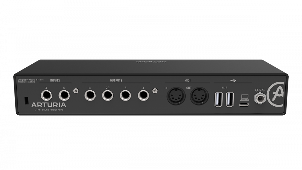 Arturia MiniFuse 4 Noire - Interface Audio USB 4 In / 4 Out