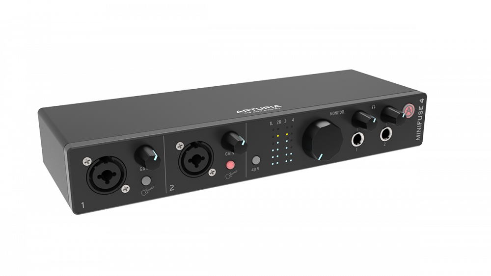 Arturia MiniFuse 4 Noire - Interface Audio USB 4 In / 4 Out