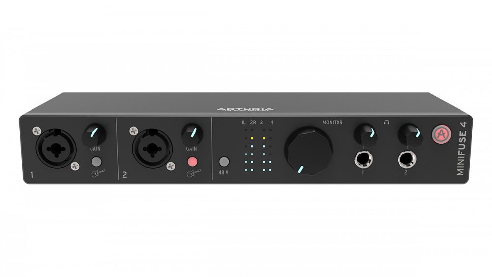 Arturia MiniFuse 4 Noire - Interface Audio USB 4 In / 4 Out