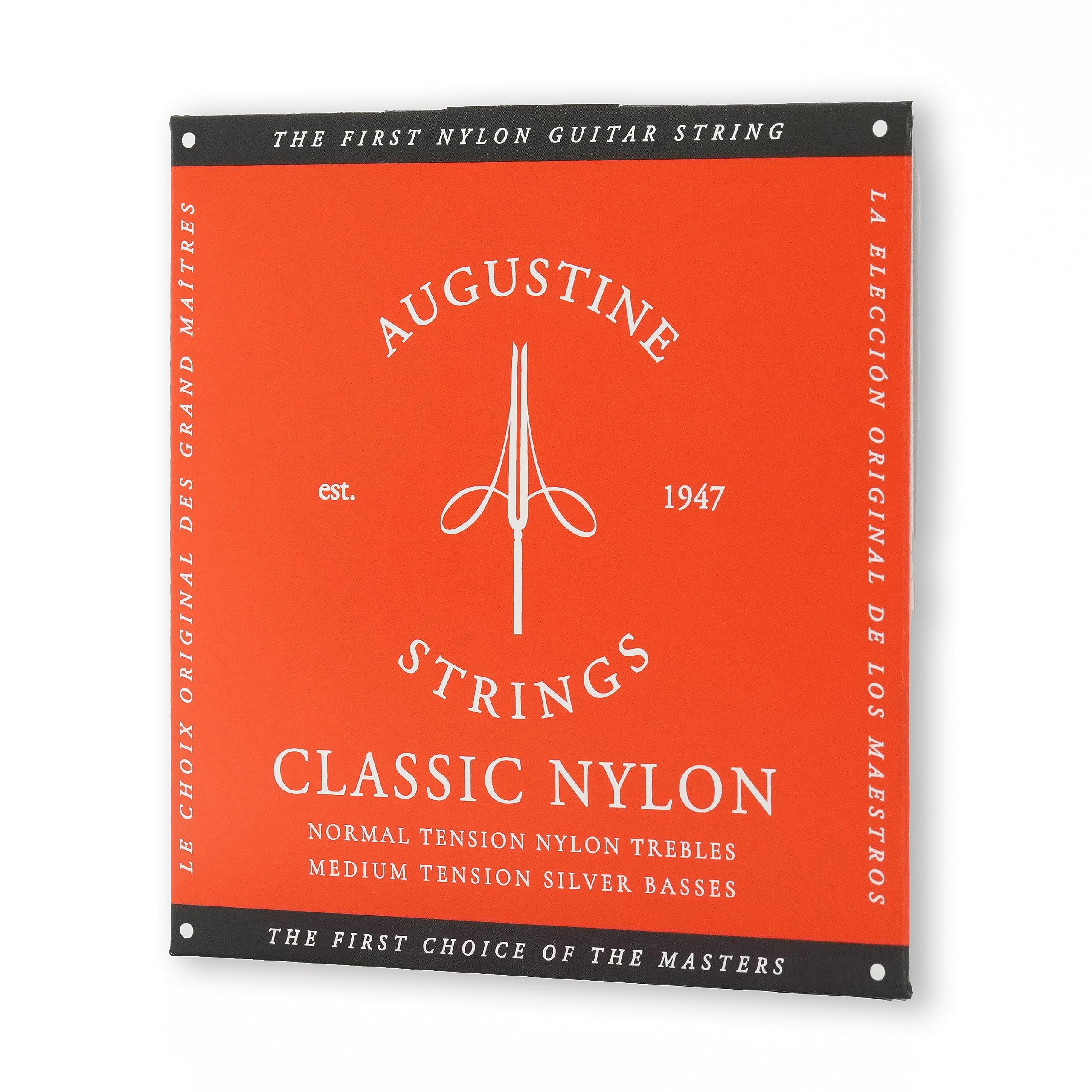 Augustine Concert Red : Cordes Classique Tension Medium - Jeu Complet.