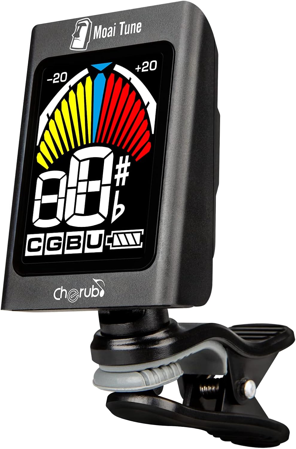 Accordeur Pince Cherub WST-680 avec Porte-Médiator.