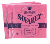 Savarez Cordes de guitare classique 520F rouge tension forte