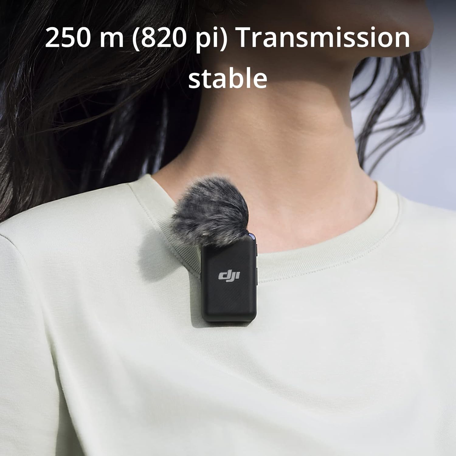 DJI Mic – Micro Cravate Sans Fil Double Canal avec Boîtier de Charge