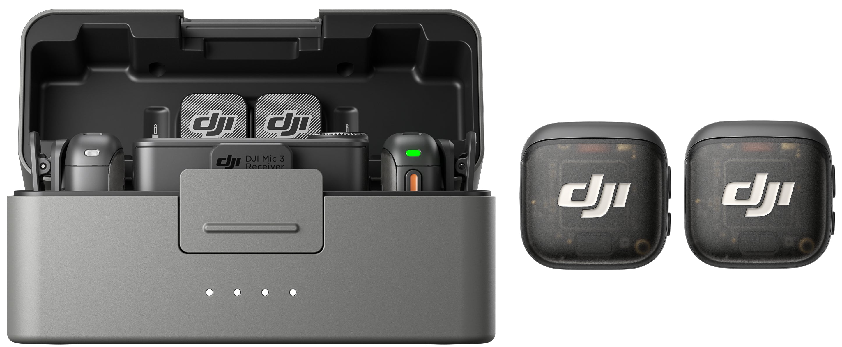 DJI Mic 3 2TX 1RX avec Boitier de Recharge
