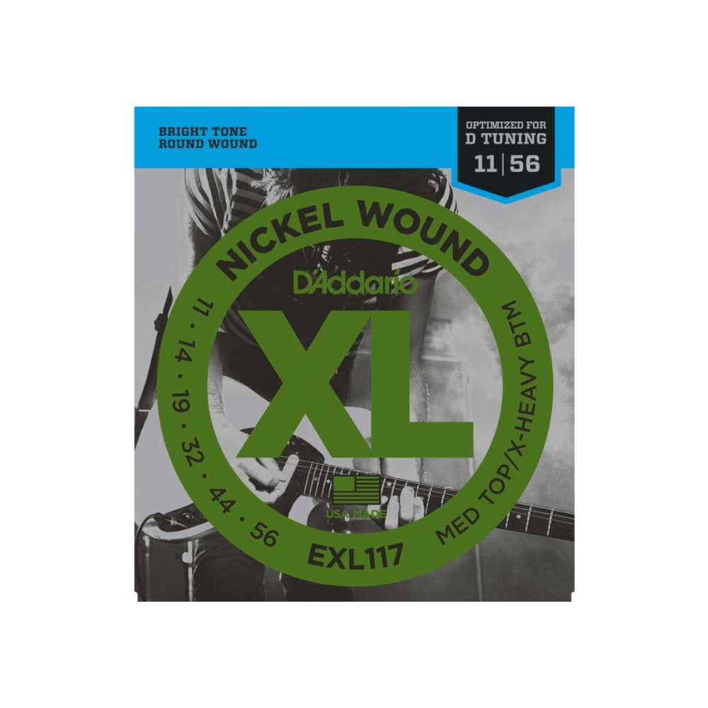 D'Addario EXL117 11-56 Drop D Tuning - SOLISTOS