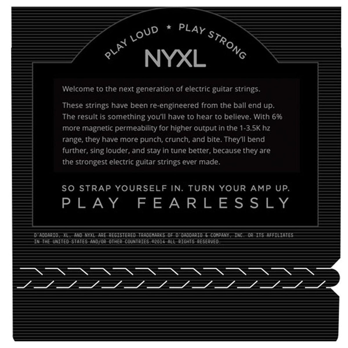 D'Addario NYXL1052 Cordes Guitare Électrique - Light Top / Heavy Bottom 10-52