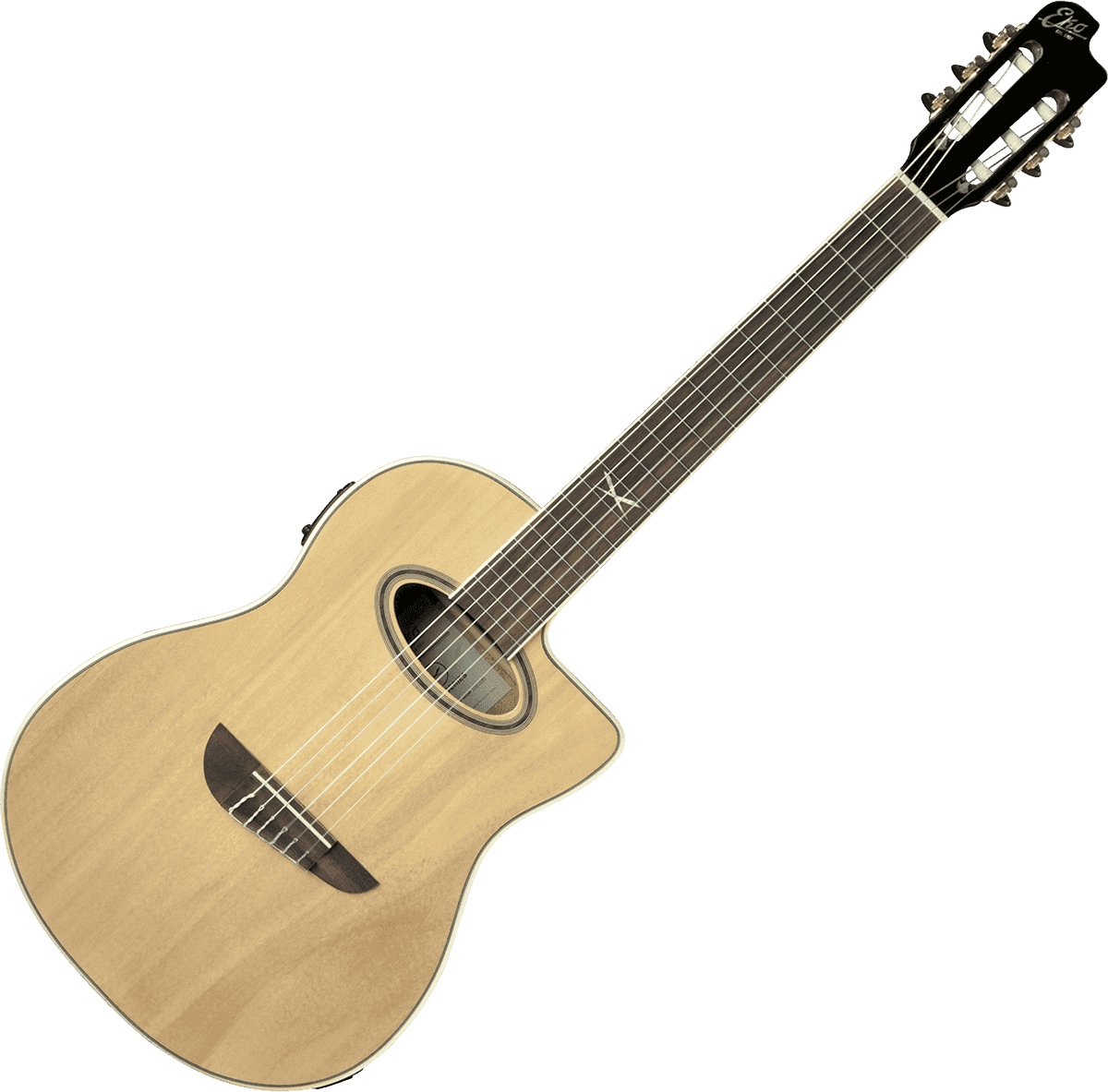 EKO GEA NXT-N100CWE - La Guitare Folk Nylon Électro-acoustique