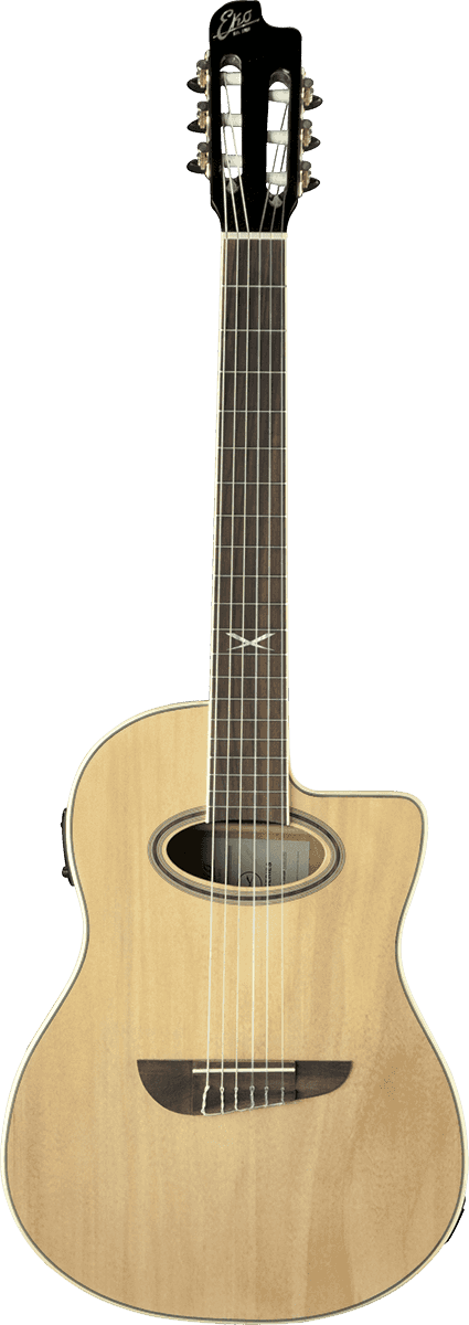 EKO GEA NXT-N100CWE - La Guitare Folk Nylon Électro-acoustique