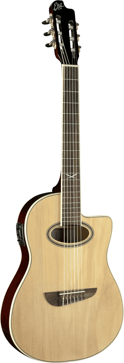 EKO GEA NXT-N100CWE - La Guitare Folk Nylon Électro-acoustique