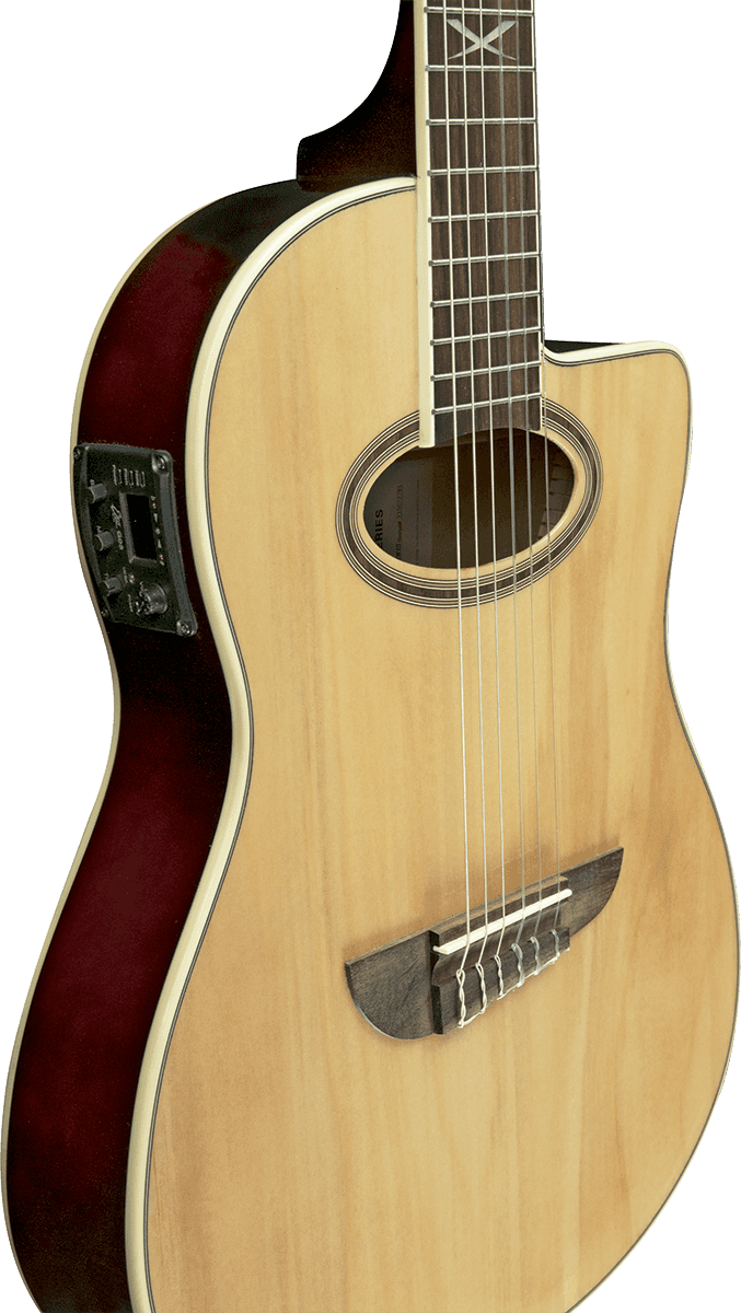 EKO GEA NXT-N100CWE - La Guitare Folk Nylon Électro-acoustique